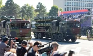 Serbia khoe tên lửa Trung Quốc trong duyệt binh lớn kỷ lục Serbia khoe tên lửa Trung Quốc trong duyệt binh lớn kỷ lục